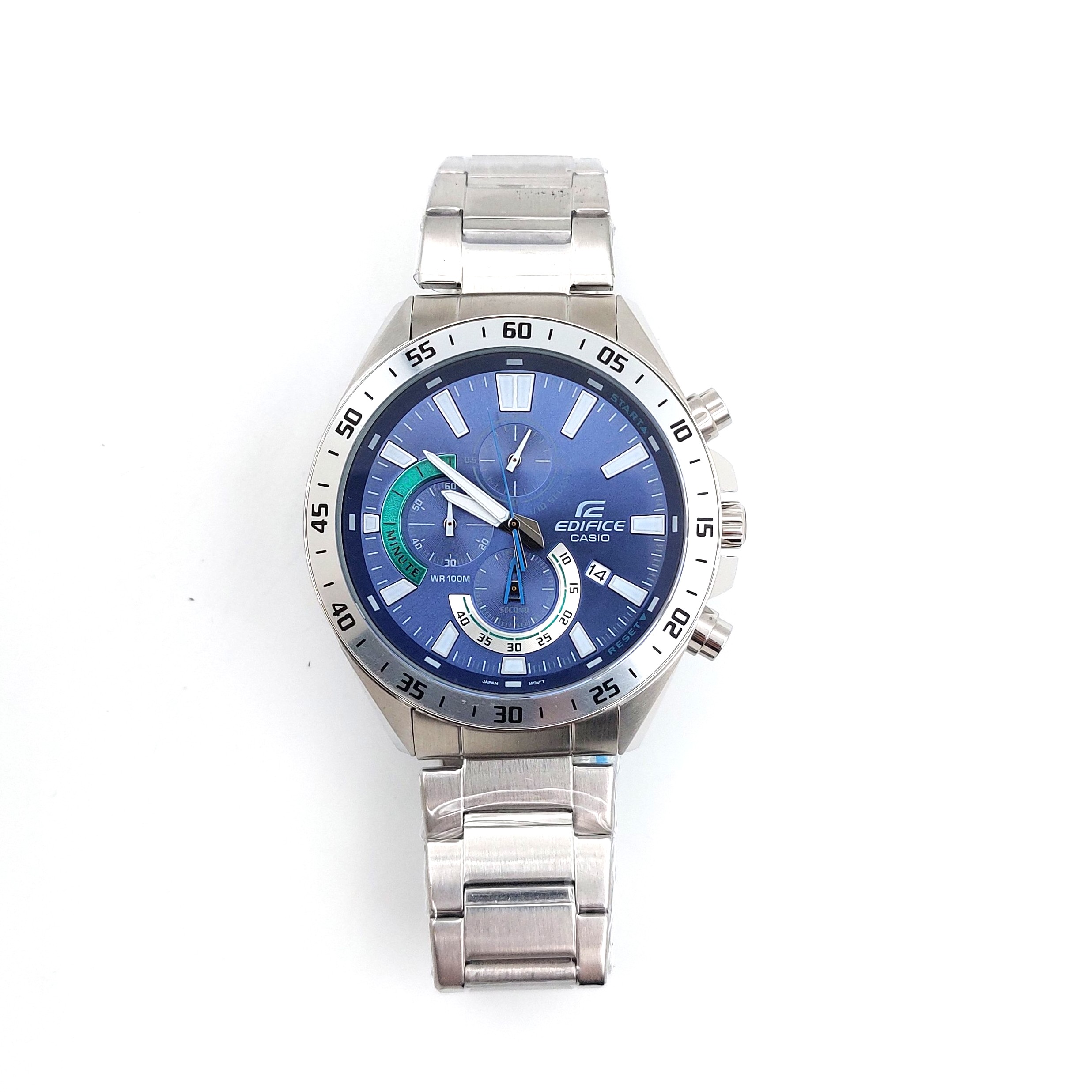 ساعت مردانه طرح Casio Edifice EFV‑620 صفحه آبی