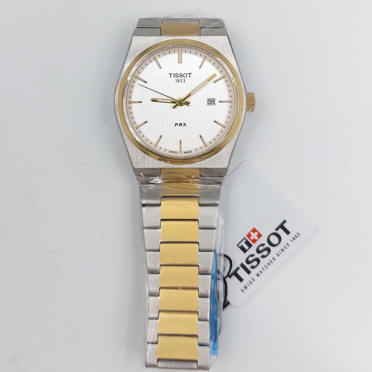 ساعت مچی مردانه PRX با طراحی کلاسیک و رسمی، موتور کوارتز ژاپنی، بدنه استیل ضدزنگ، شیشه معدنی و مقاومت 3ATM در برابر آب. انتخابی شیک برای استایل مجلسی