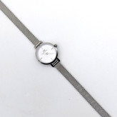 ساعت مچی زنانه مدل مینیمال دنیل ولینگتون بند حصیری سفید Daniel Wellington