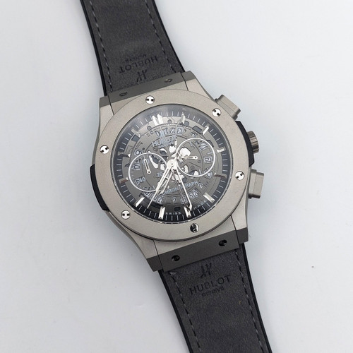 ساعت مچی مردانه هابلوت مدل اسپرت بند رابر جیر کرنوگراف - Hublot