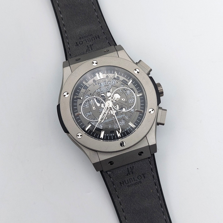 ساعت مچی مردانه هابلوت مدل اسپرت بند رابر جیر کرنوگراف - Hublot